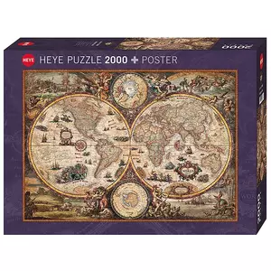 Puzzle Vintage World (2000Teile)