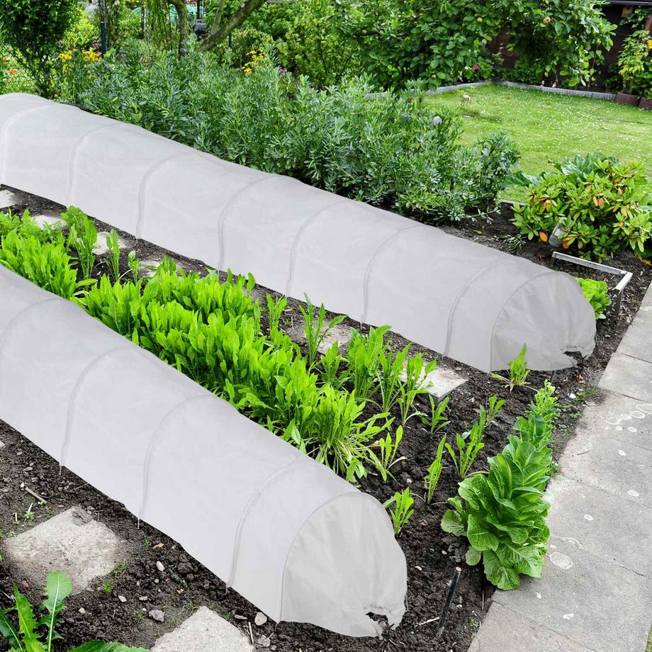 B2X Pflanztunnel aus Vlies 5 m 2er Set  