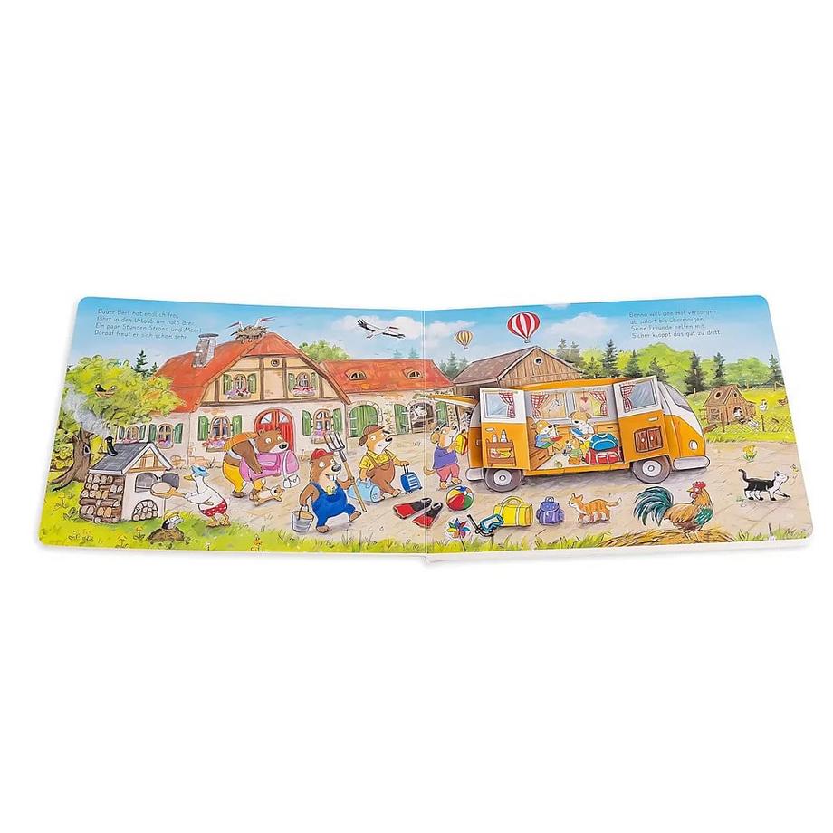 Benno Bibers Bauernhof. Traktor, Kuh und Huhn - da gibt es viel zu tun Kugler, Christine; Kugler, Christine (Illustrationen) Couverture rigide 
