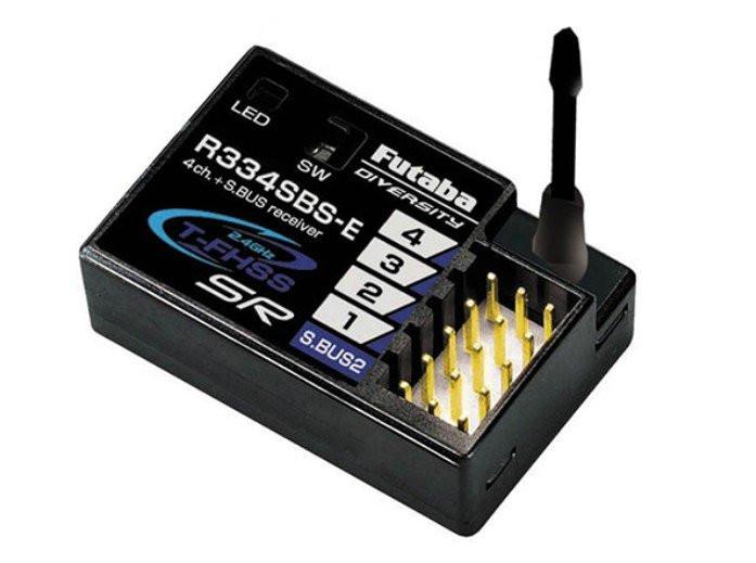Image of R334sb-e Rc-modellbau Ersatzteil & Zubehör Receiver Unisex Schwarz