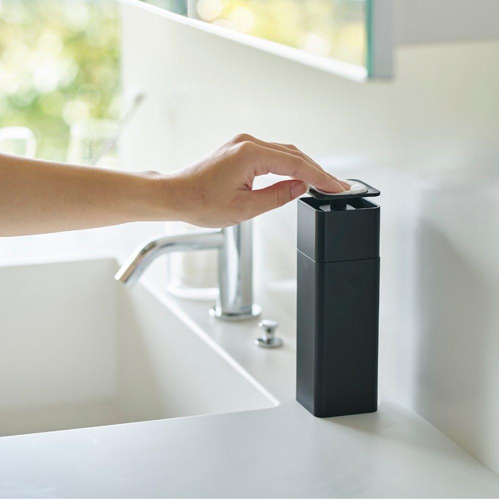 Yamazaki TOWER Seifenspender PUSH   Schwarz  