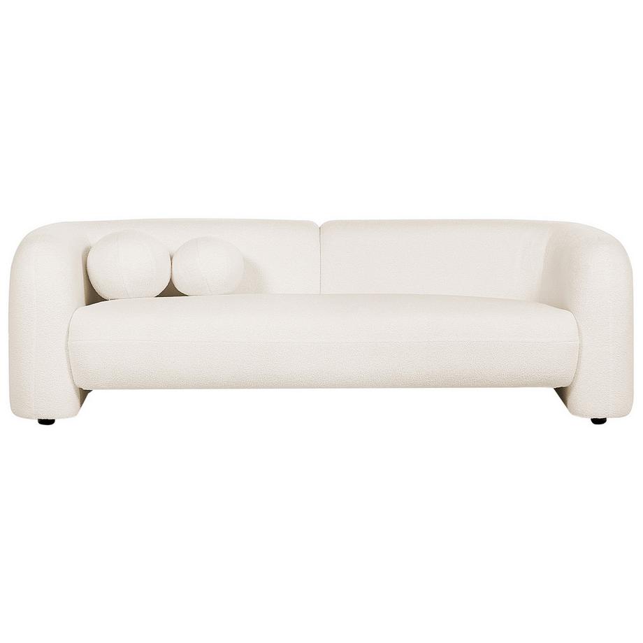 Beliani Salon pour 4 personnes en Bouclé Minimaliste LEIREN  