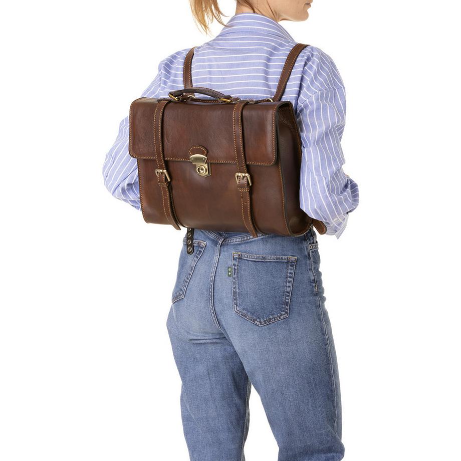 Viola Castellani Sac à dos en cuir  