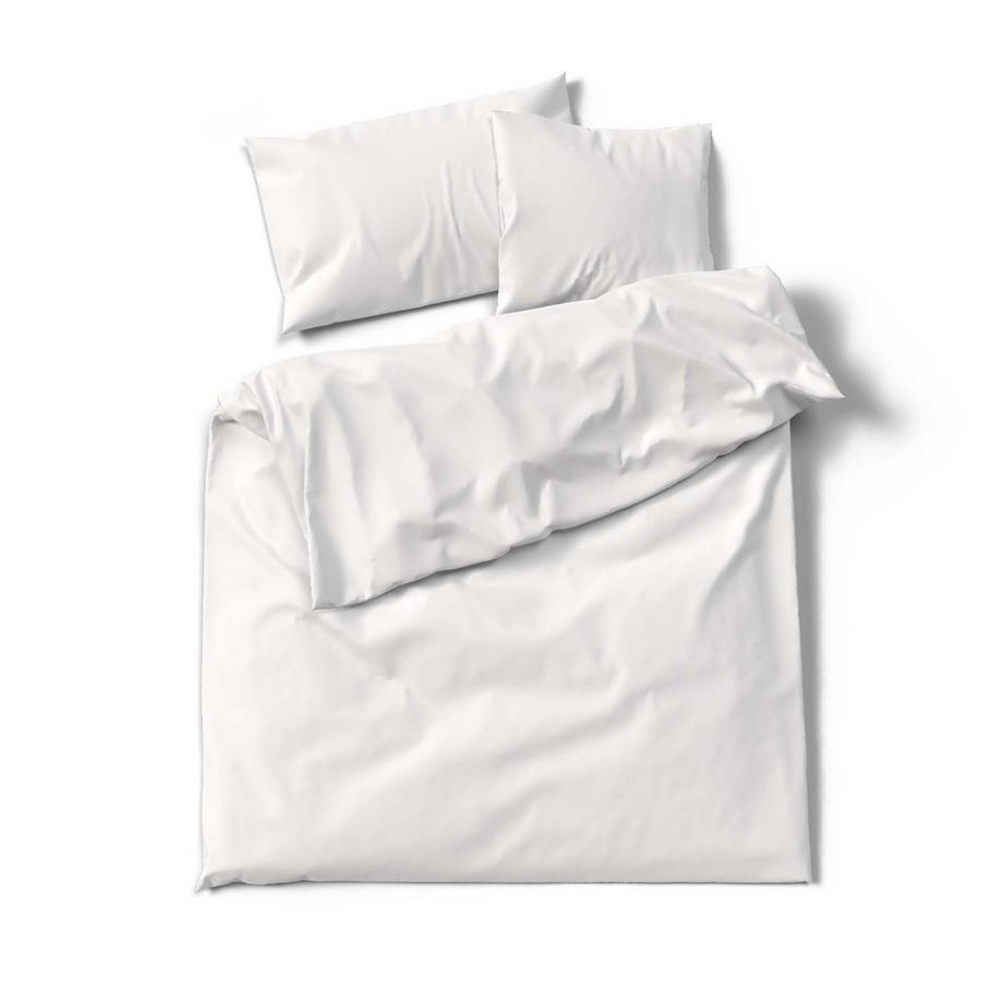 Lotus Bettwaren Biancheria da letto in raso tinta unita  