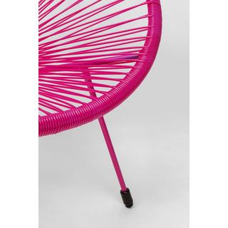 KARE Design Set da giardino Acapulco Mono rosa (2 pezzi)  