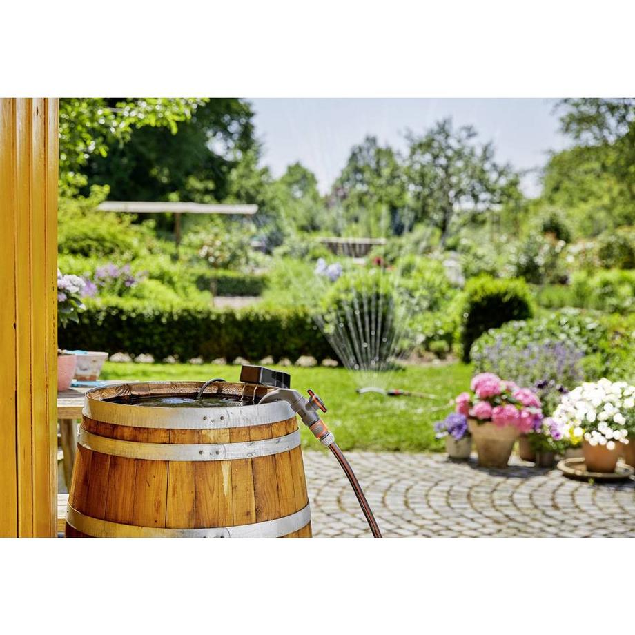 Gardena  Akku-Regenfasspumpe 2000/2 18V POWER FOR ALL Ready-To-Use Set (inkl. Akku), Komplett-Set 