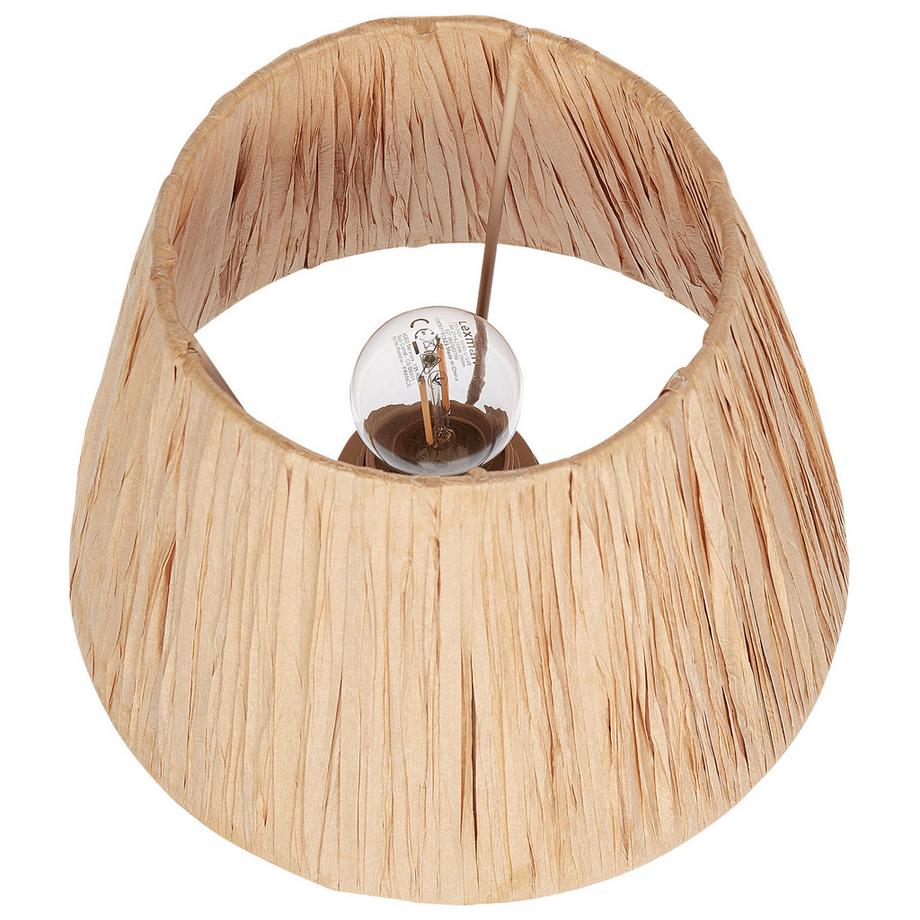 Beliani Lot de 2 lampes de bureau en Céramique  ARWADITO  