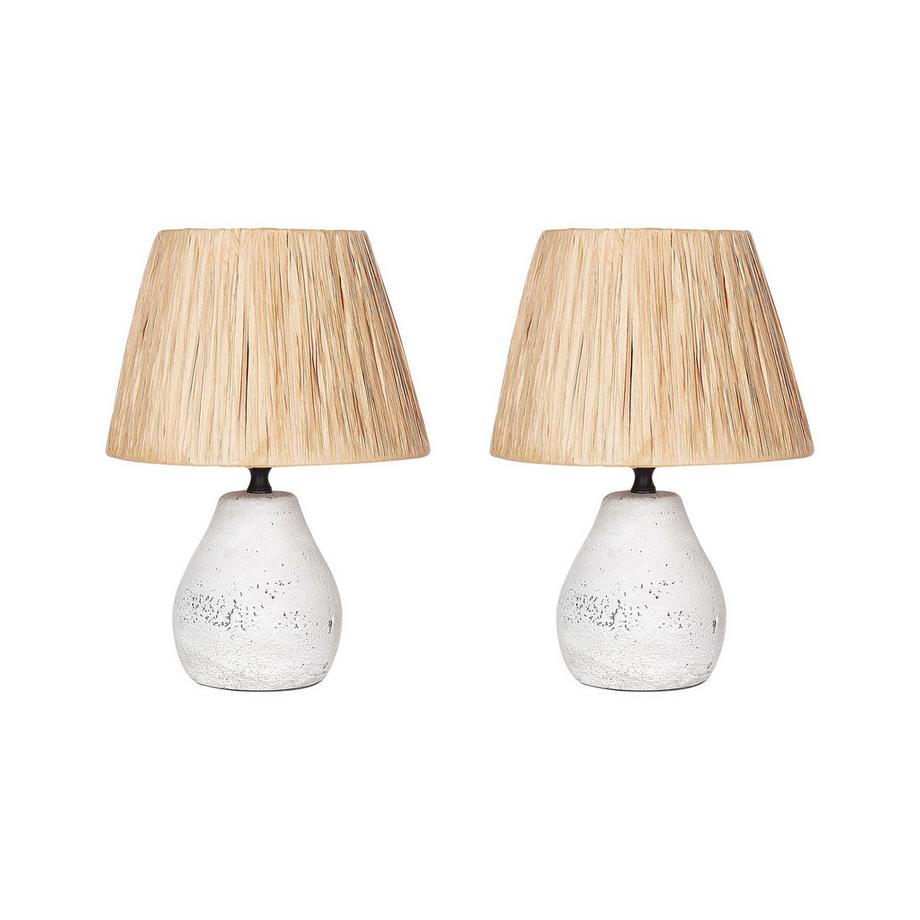 Lot de 2 lampes de bureau en Céramique  ARWADITO