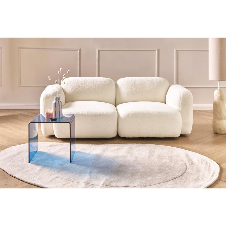 Beliani 3 Sitzer Sofa aus Bouclé Minimalistisch AFOSS  