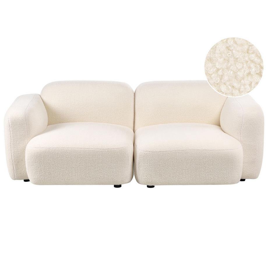 3 Sitzer Sofa aus Bouclé Minimalistisch AFOSS
