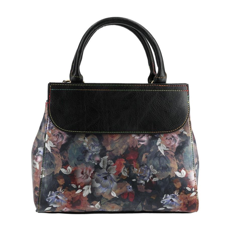 Laura Vita Blumenmuster Handtasche mit Henkel  