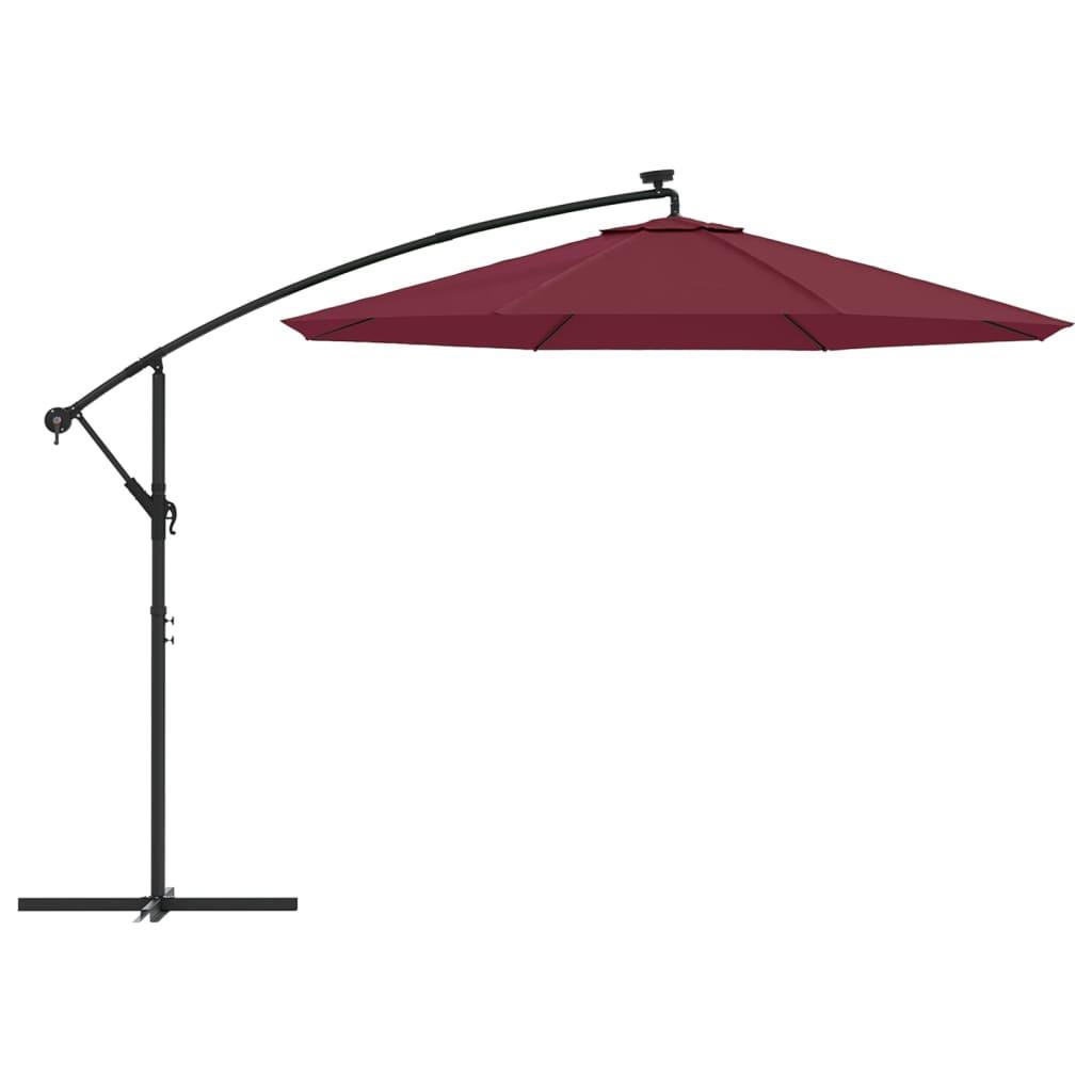 VidaXL Parasol d'extérieur en porte-à-faux  