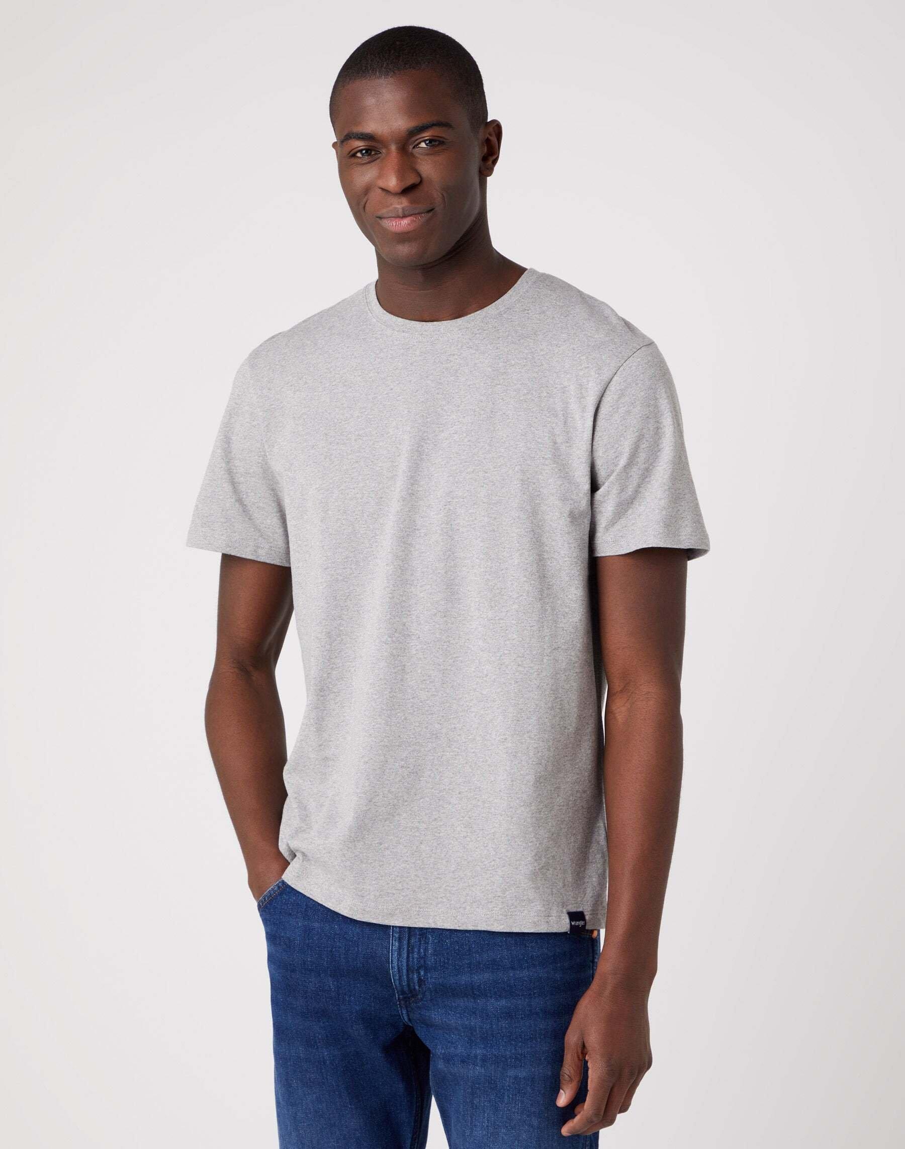 Image of T-shirt 2 Pack Herren Taubengrau M