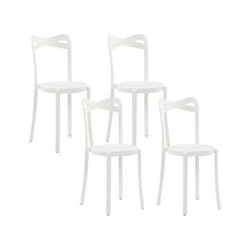 Lot de 4 chaises en Matière synthétique Moderne CAMOGLI