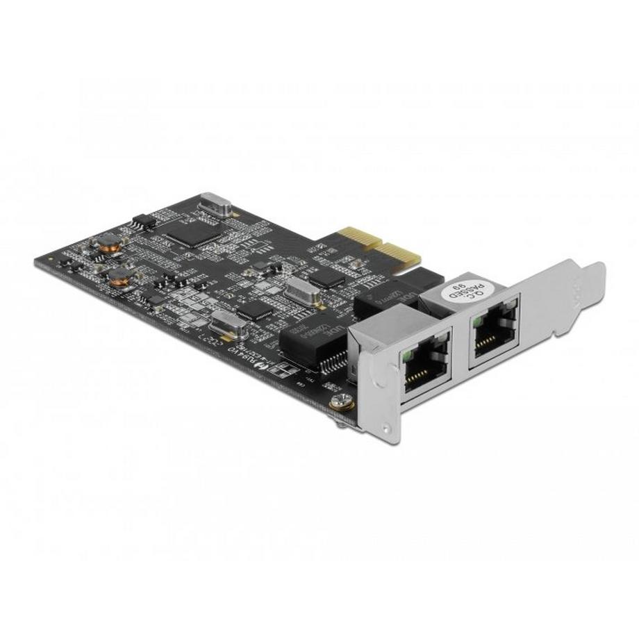 Scheda PCI Express x2 per 2 x 2,5 Gigabit LAN