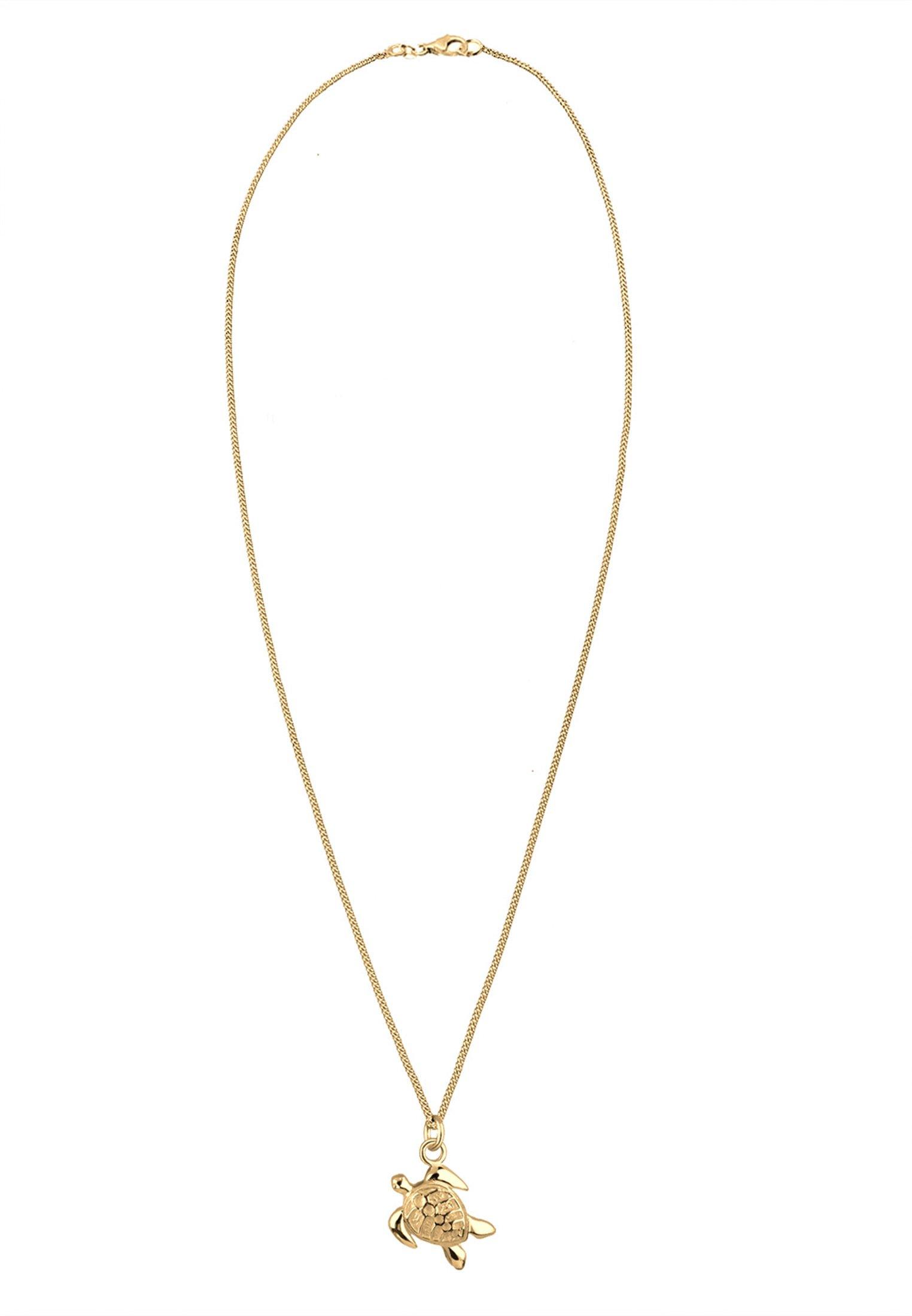 Elli  Halskette Schildkröten Anhänger 