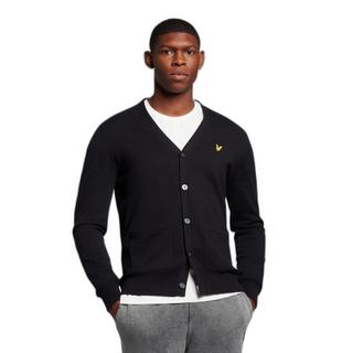 LYLE & SCOTT  Cardigan col V et écusson 