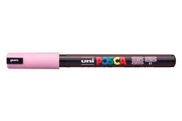 uni-ball UNI-BALL Fineliner Posca 0.7mm PC-1MR_LIGHT PINK hellrosa  