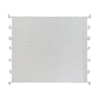 Beliani MODAR Copriletto in Cotone a Righe  