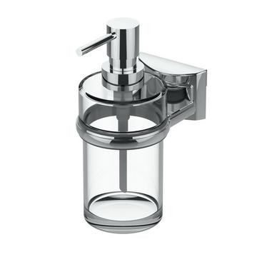 Glasseifenspender Chic 96 Messing verchromt