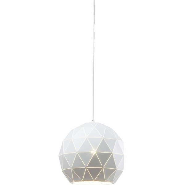 KARE Design Lampada a sospensione Triangolo bianco Ø30cm  