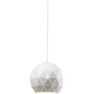 KARE Design Lampada a sospensione Triangolo bianco Ø30cm  