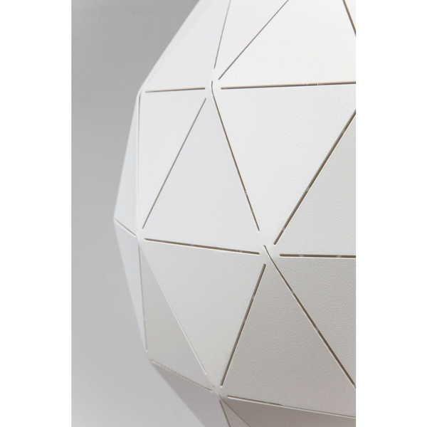 KARE Design Lampada a sospensione Triangolo bianco Ø30cm  