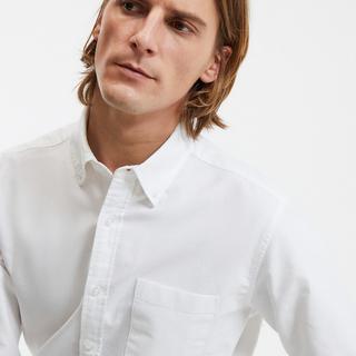 La Redoute Collections Oxfordhemd Button-Down-Kragen  