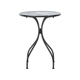 Beliani Outdoor Bistrotisch aus Eisen Retro COZZANA  