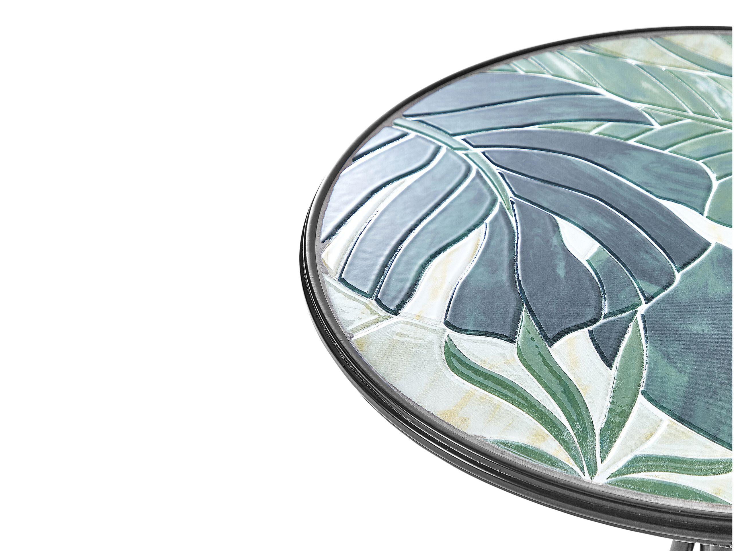 Beliani Tavolino Bistrot en Ferro Retrò COZZANA  