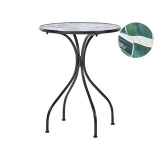 Beliani Table de jardin en Métal Rétro COZZANA  