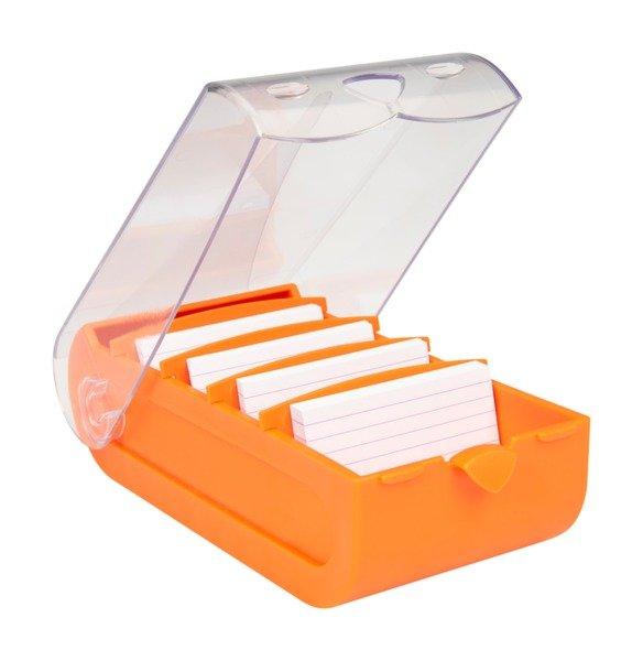 Image of Biella BIELLA Karteikartenbox Bunny Box A8 20885135U orange 195x100x63mm - ONE SIZE