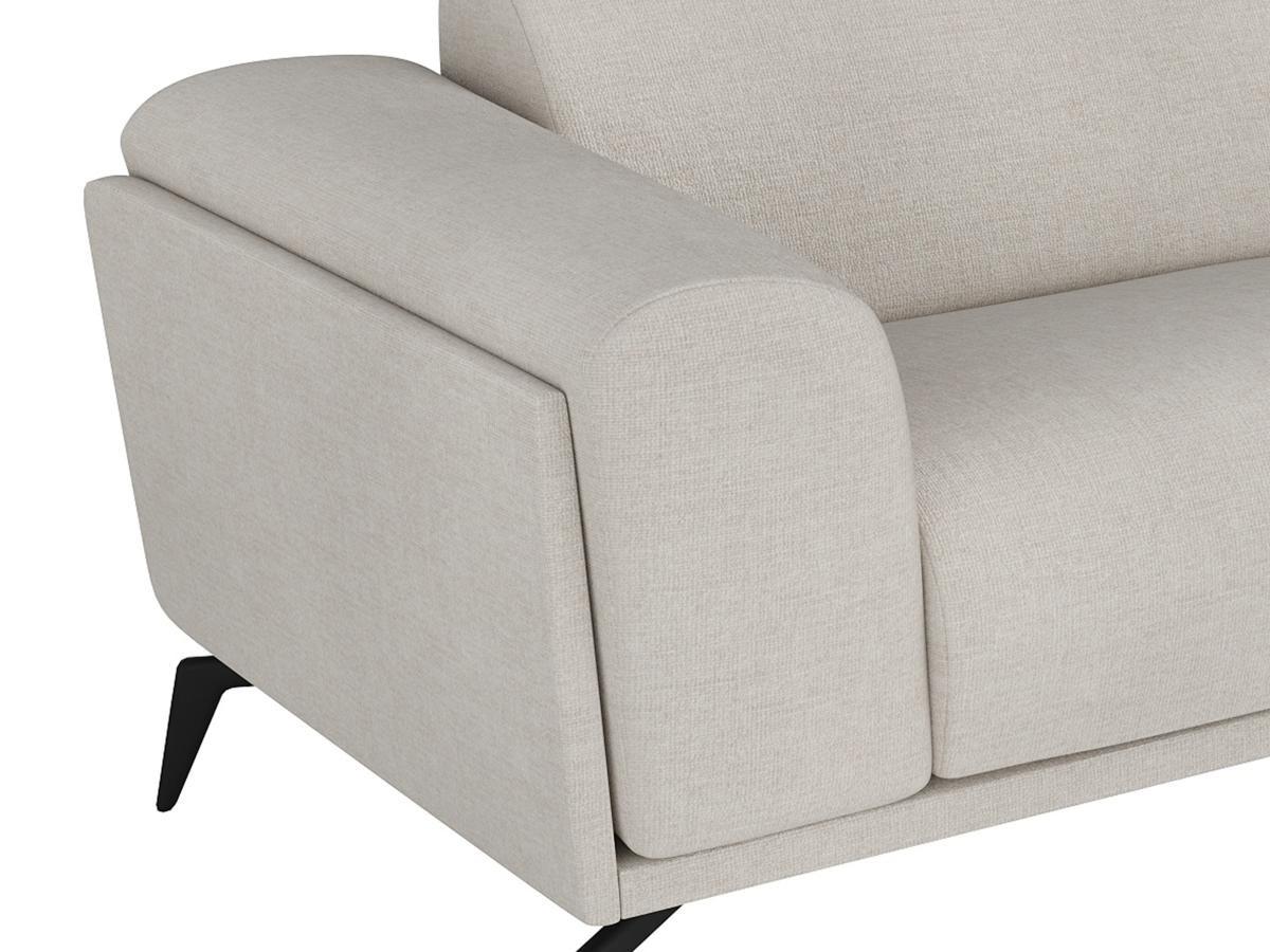 Vente-unique Sofa 3-Sitzer - Stoff - Beige - VUSARI  