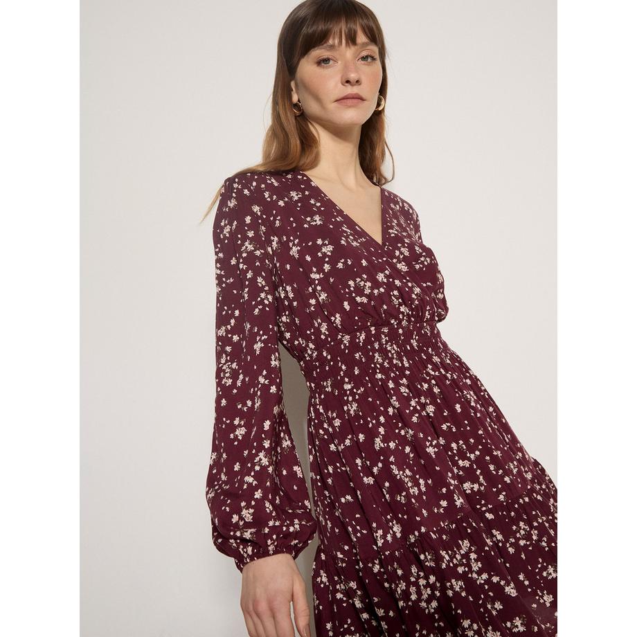 APRICOT Mini-Kleid mit Blumenmuster  