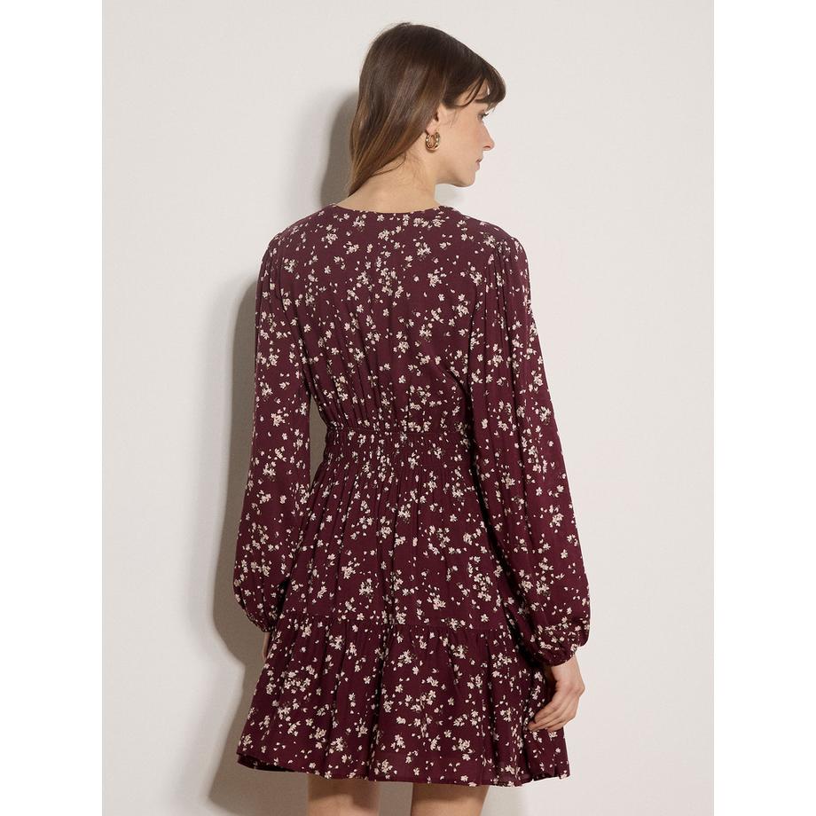 APRICOT Mini-Kleid mit Blumenmuster  