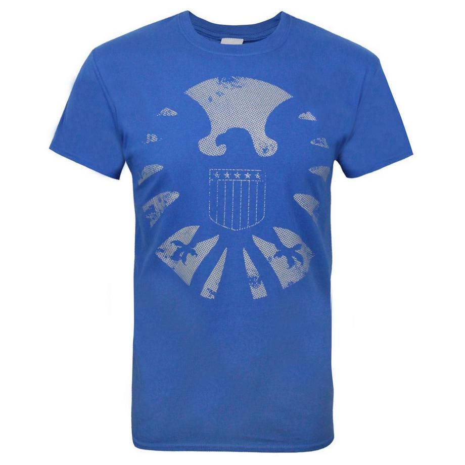 offizielles Avengers Distressed Schild TShirt
