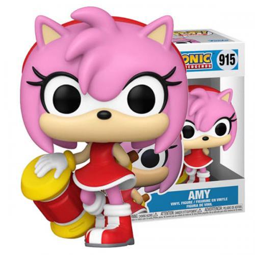 Funko  POP - Games - Sonic the Hedgehog - 915 - Amy Rose 