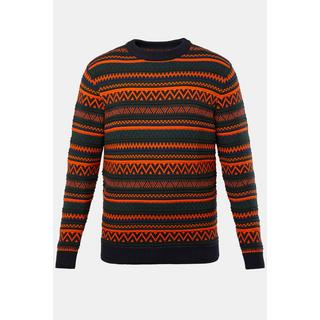 Sthuge Pullover Strick-Muster Rundhals  