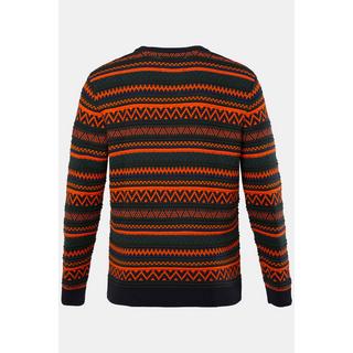 Sthuge Pullover Strick-Muster Rundhals  