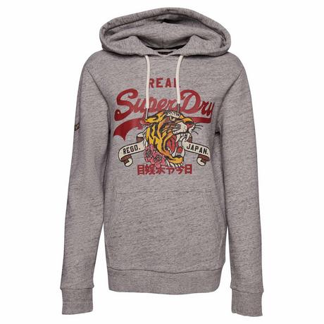 Superdry  Sweat-shirt  Confortable à porter-VINTAGE NARRATIVE HOOD 