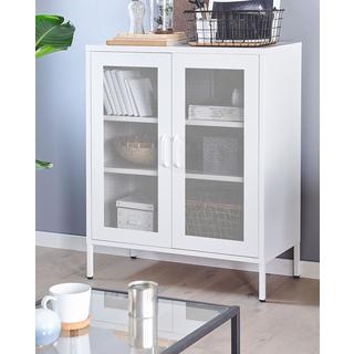 Beliani Schrank aus Stahl Modern WAKATIPU  