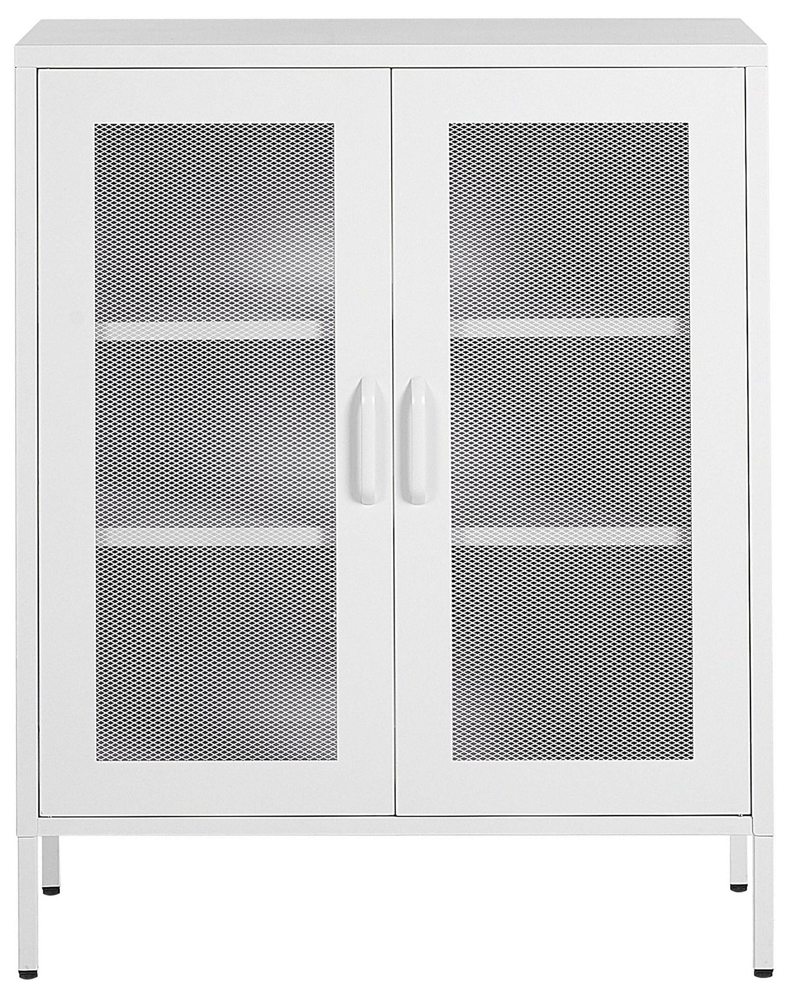 Beliani Schrank aus Stahl Modern WAKATIPU  