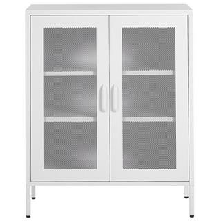 Beliani Schrank aus Stahl Modern WAKATIPU  