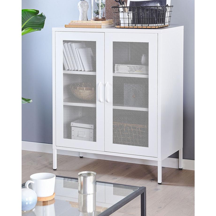 Beliani Armoire en Acier Moderne WAKATIPU  