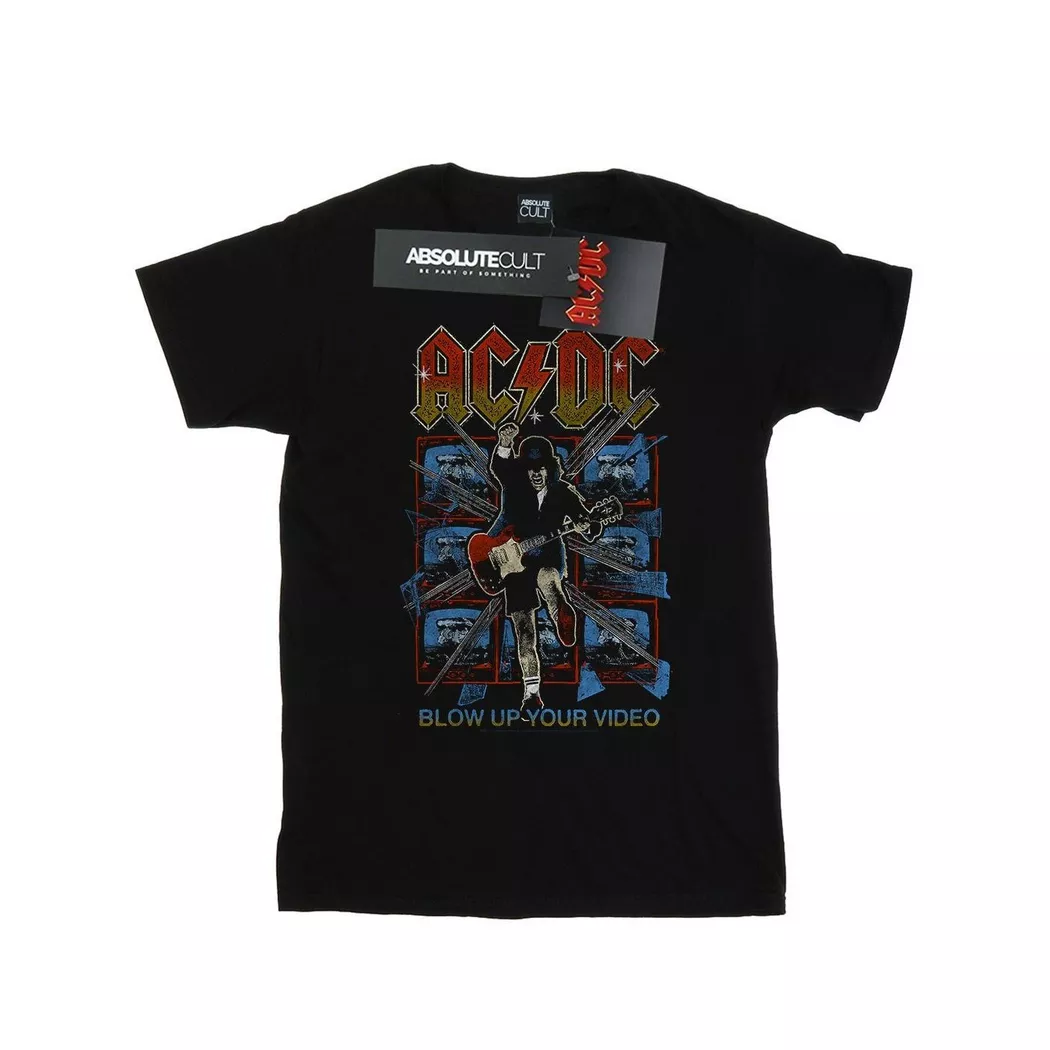 AC/DC - ACDC Blow Up Your Video TShirt, für Damen, Schwarz, Größe XL
