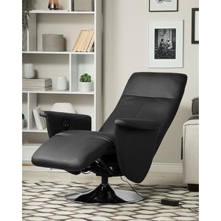 Beliani Fauteuil en Cuir PU Moderne PRIME  