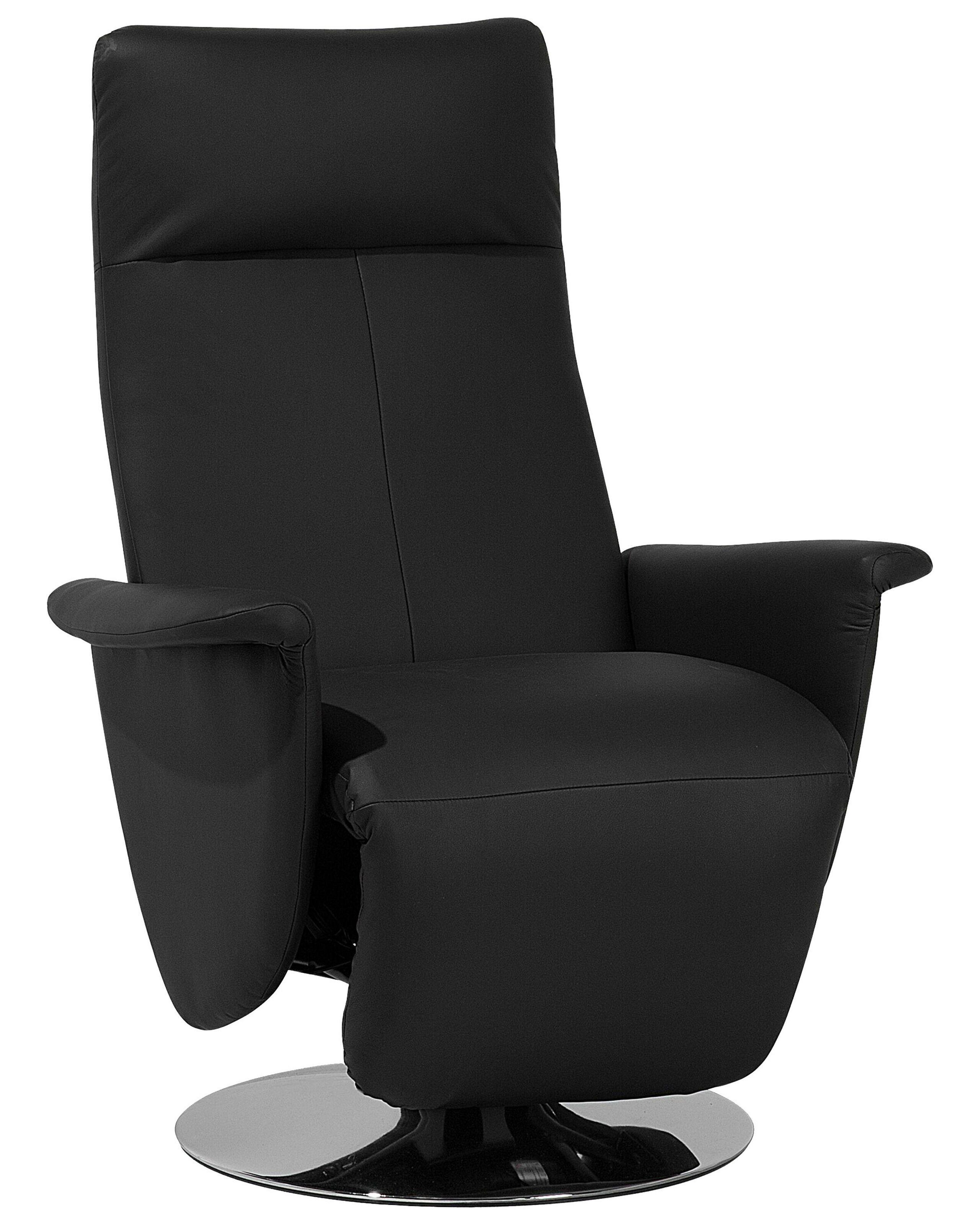 Beliani Fauteuil en Cuir PU Moderne PRIME  