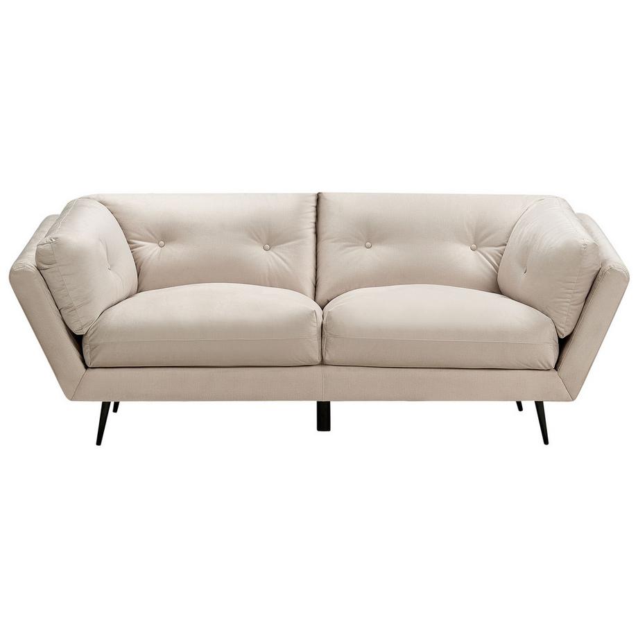 3 Sitzer Sofa aus Samtstoff  LENVIK
