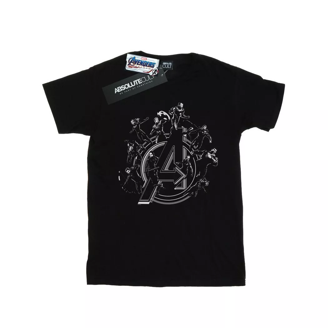 MARVEL - Avengers Endgame TShirt, für Damen, Schwarz, Größe S