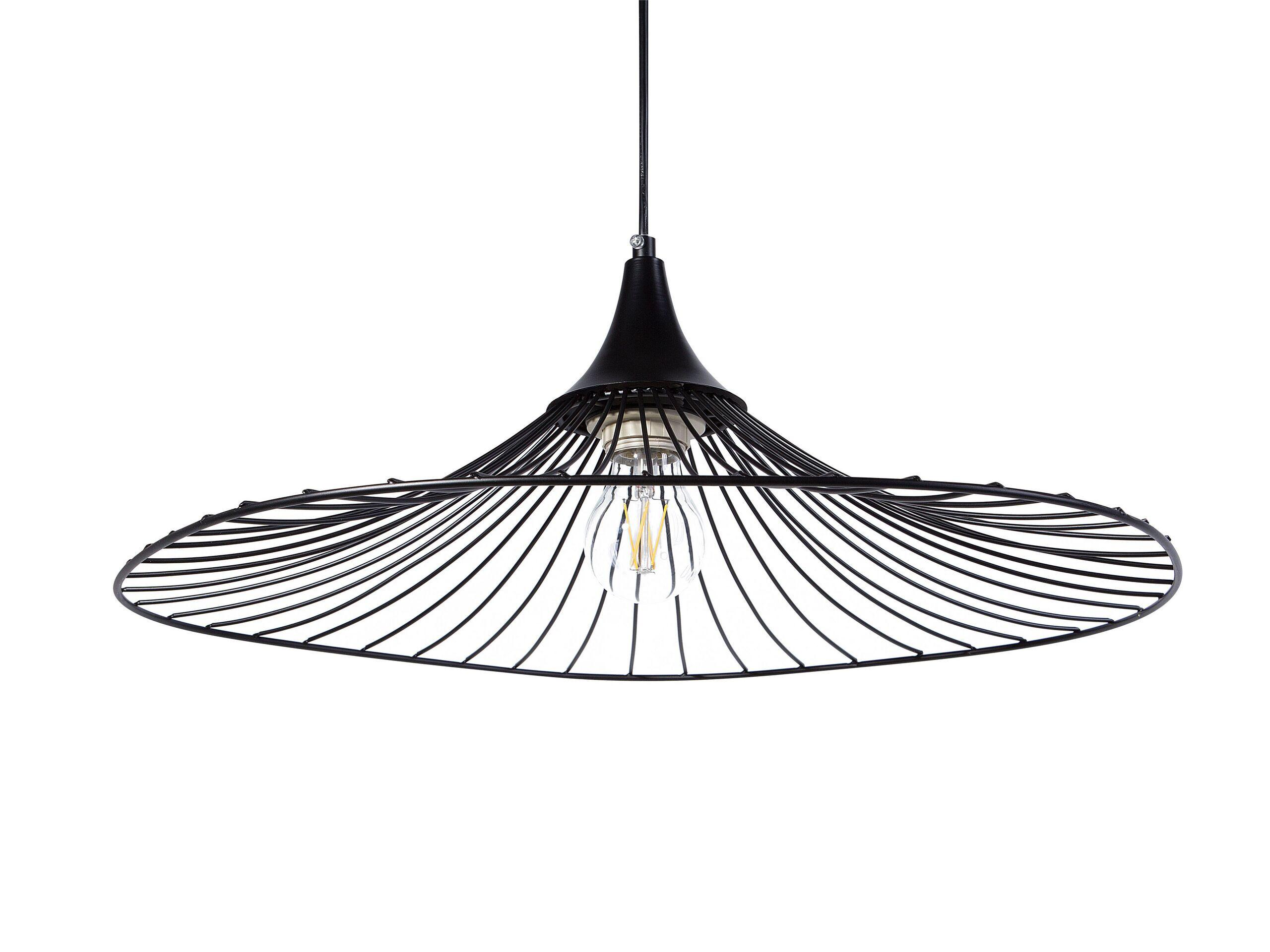 Beliani Lampe suspension en Métal Moderne MAZARO  